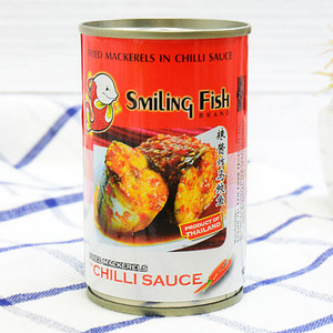 스마일링 고등어통조림(프라이드사딘/fried sardines chilli) 155g