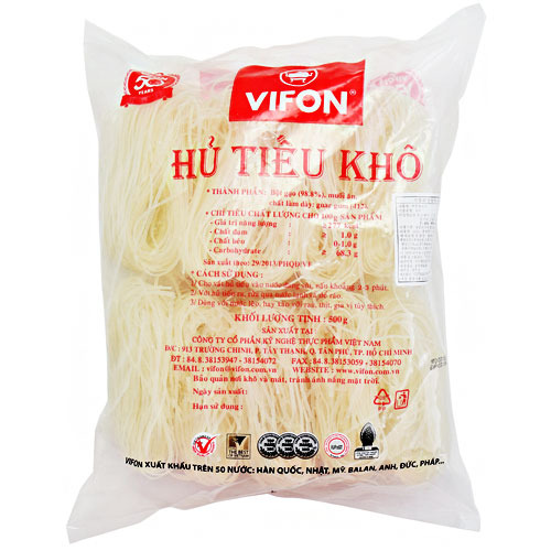 비폰 베트남산 쌀국수 1mm 500g/rice noodle비치 베트남산 쌀국수로 대체 구매하시면 됩니다.(브랜드만 다른상품)
